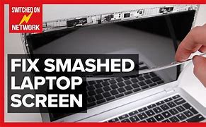 Image result for Cracked Screen LCD Laptop