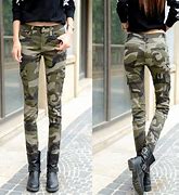 Image result for Skinny Camo Cargo Pants
