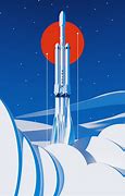 Image result for Spacex Falcon Heavy Poster