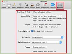 Image result for Safari Settings Mac