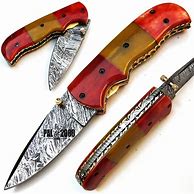Image result for Custom Folding Hunting Knife