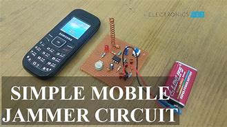 Image result for Cell Phone Jammer Circuit