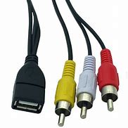 Image result for USB to Stereo RCA Cable