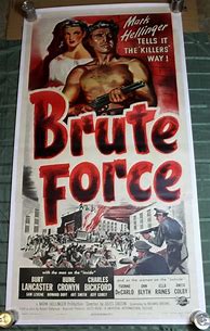 Image result for Brute Force Poster