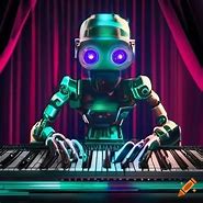 Image result for Robot Playing Synths