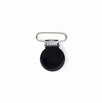 Image result for Round Metal Clips 100 Black