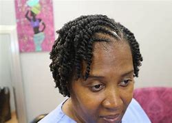 Image result for Two Strand Twist On Short Natural Hair