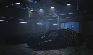 Image result for Virtual Background Batman Garage