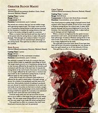 Image result for Blood Magic Spell Book