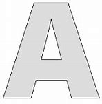 Image result for 4 Inch Alphabet Letters