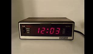 Image result for Spartus Alarm Clock