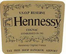 Image result for Hennessy Label Pink Large