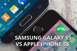 Image result for Galaxy vs iPhone 5 5S