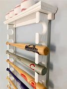 Image result for Horizontal Baseball Bat Display Rack