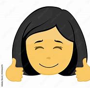 Image result for Me Moji Girl Thumbs Up