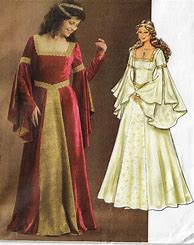 Image result for Medieval Dress Sleeves