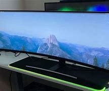 Image result for Ultra Wide Curved Monitor in White Background