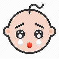 Image result for Crying Baby Emoticon