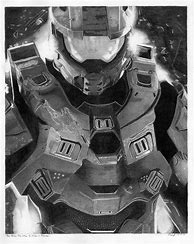 Image result for Master Chief Black and White