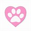 Image result for Cat Paw Print Pink