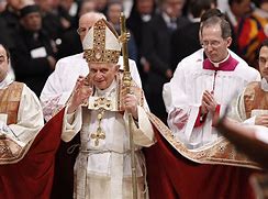 Image result for Pope Benedict High Mass