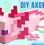 Image result for Minecraft Papercraft Axolotl