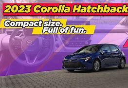 Image result for 2019 Corolla Hatchback SE