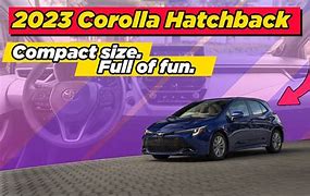 Image result for Corolla Hatchback Colorable DRL