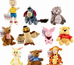 Image result for Winnie the Pooh Plush Set