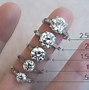 Image result for 2.5 Carat Diamond Ring On Finger