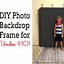 Image result for DIY Photo Booth Backdrop Frame
