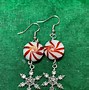 Image result for Acrylic Christmas Earrings