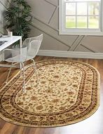 Image result for Oval Tan Area Rug