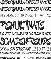 Image result for Urban Font Styles