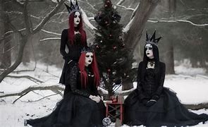 Image result for Dark Gothic Christmas