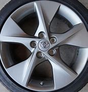 Image result for Camry 8X18 Black Alloys