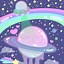 Image result for Cute Space Wallpaper