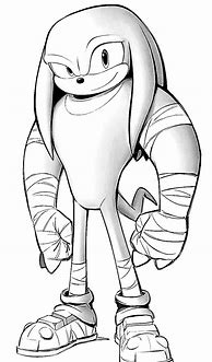 Image result for Knuckles the Echidna Cartoon