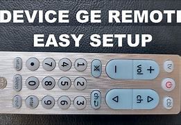 Image result for GE TV Remote Setup