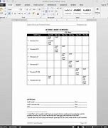 Image result for Audit Schedule Template