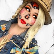 Image result for Scarecrow Face Makeup Ideas