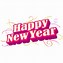 Image result for Happy New Year Clip Art PNG
