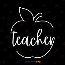 Image result for Teacher Apple Template