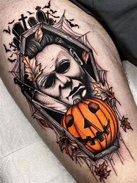 Image result for Cool Halloween Tattoos