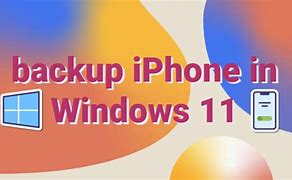 Image result for How Do You Backup Your iPhone