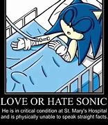 Image result for Sonic Hospital Meme