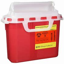 Image result for Sharps Container Red Cover