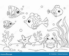 Image result for Under Sea Fish Coloring Pages