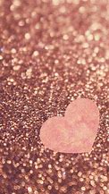 Image result for Heart Rose Gold Glitter Background