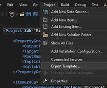 Image result for Visual Studio Templates